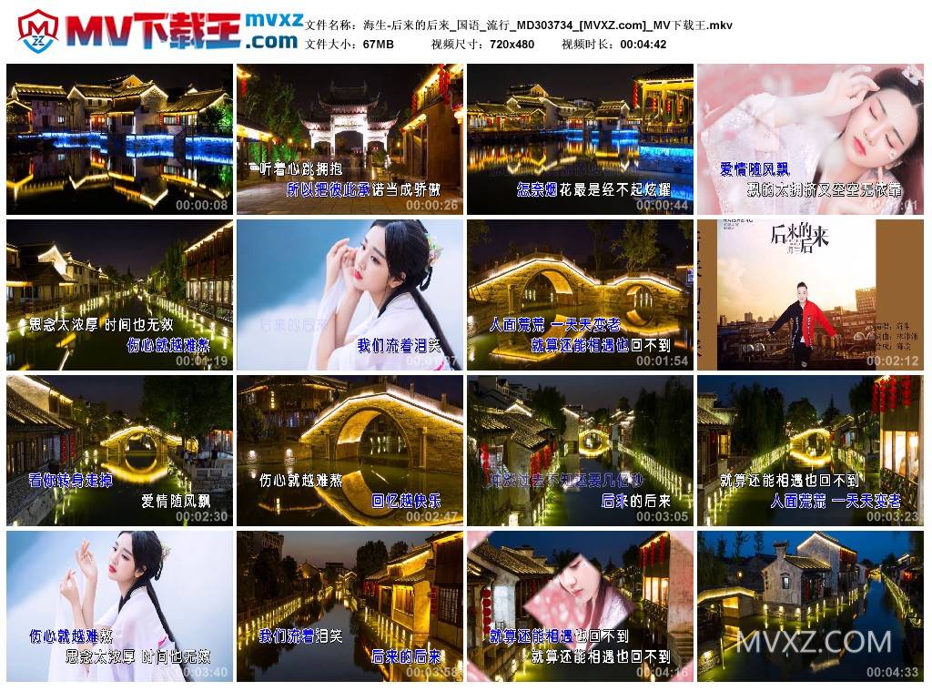 海生-后来的后来_国语_流行_MD303734